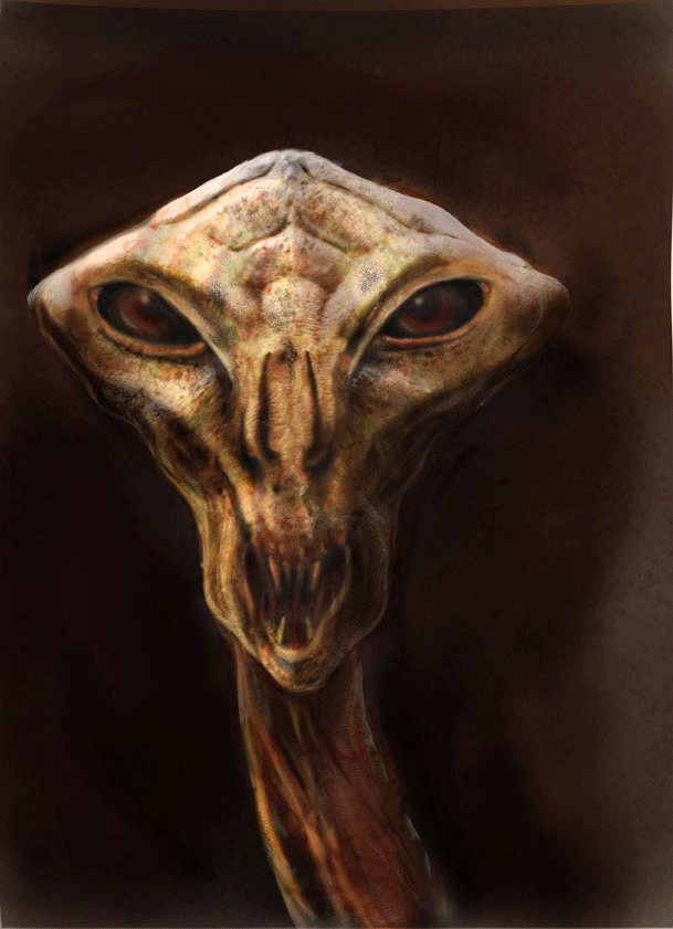  The Ex-Terrestrial (2-Digital Painting) 